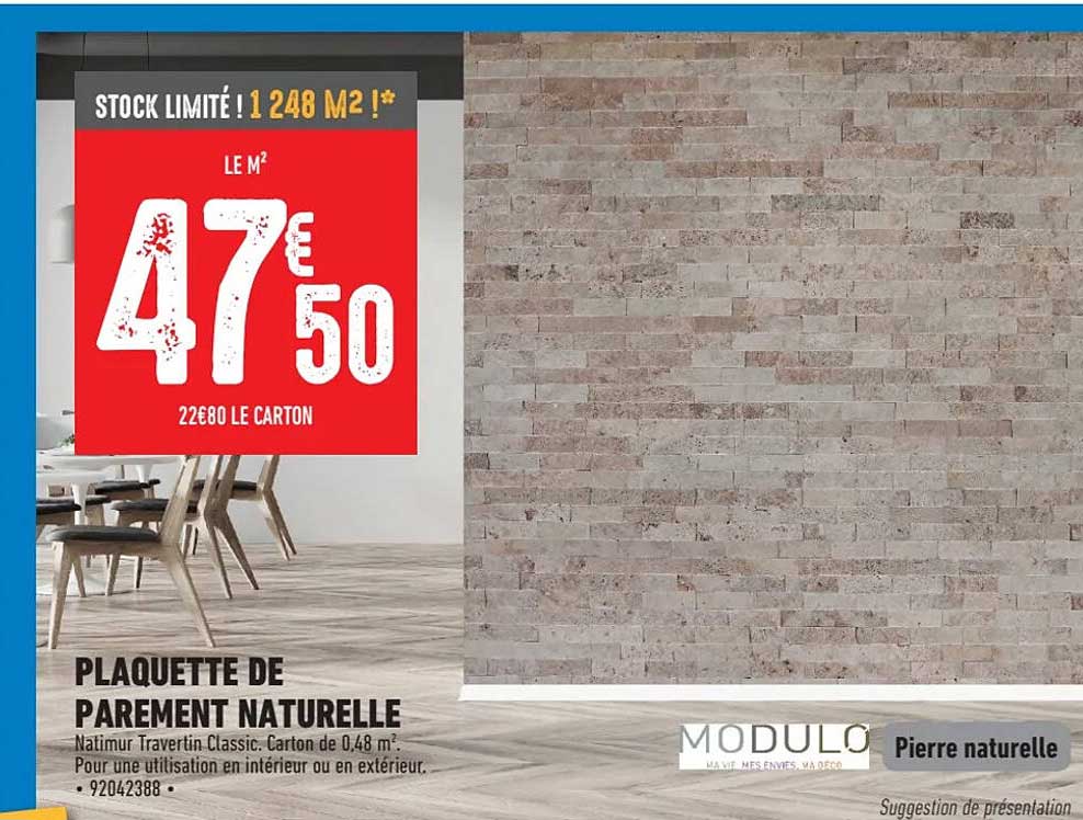 Plaquette De Parement Naturelle