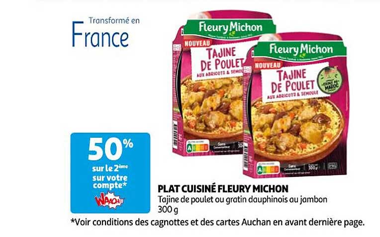 plat cuisiné fleury michon