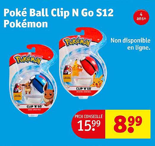 poké ball clip n go s12 pokémon