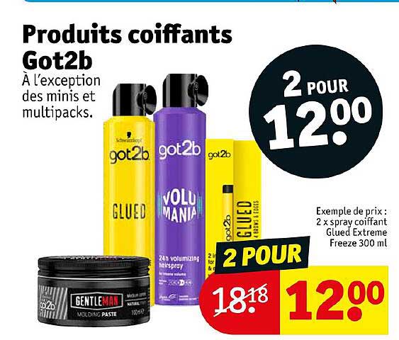 produits coiffants got2b