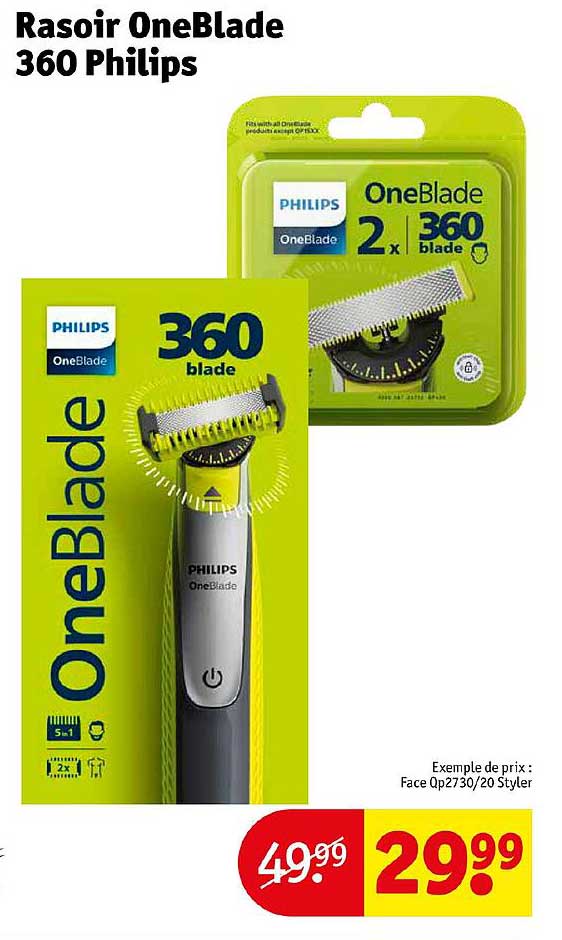 Rasoir One Blade 360 Philips