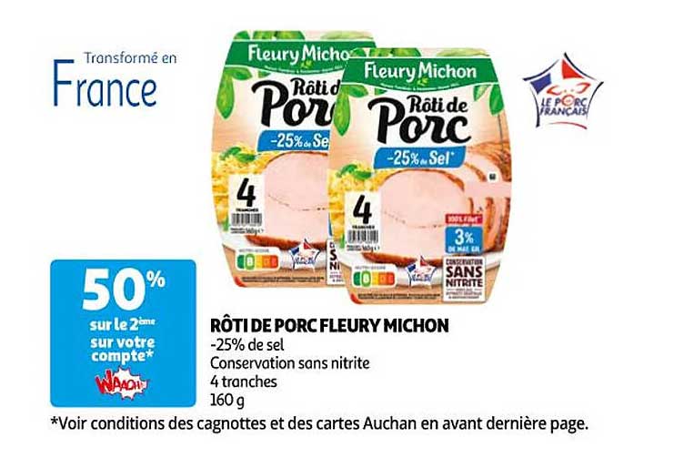 rôti de porc fleury michon