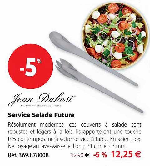 service salade futura jean dubost