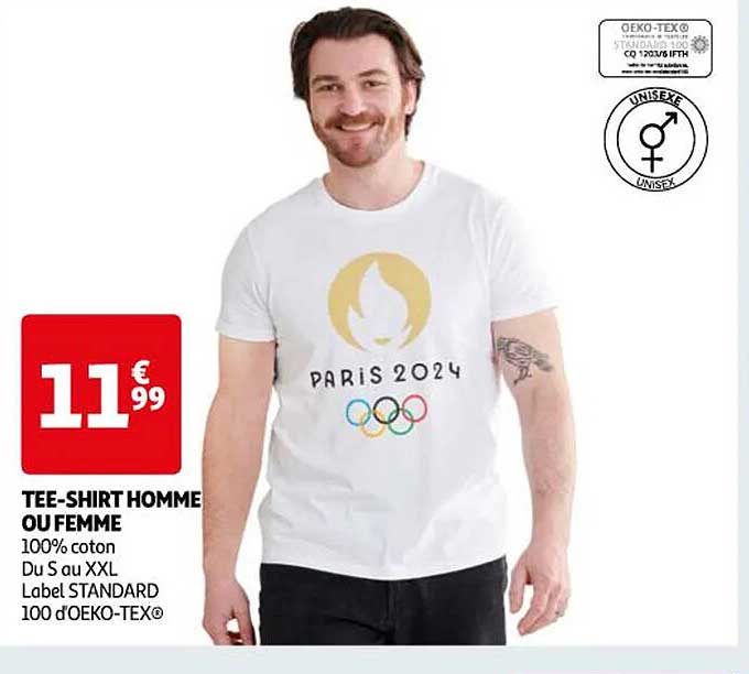 tee-shirt homme ou femme