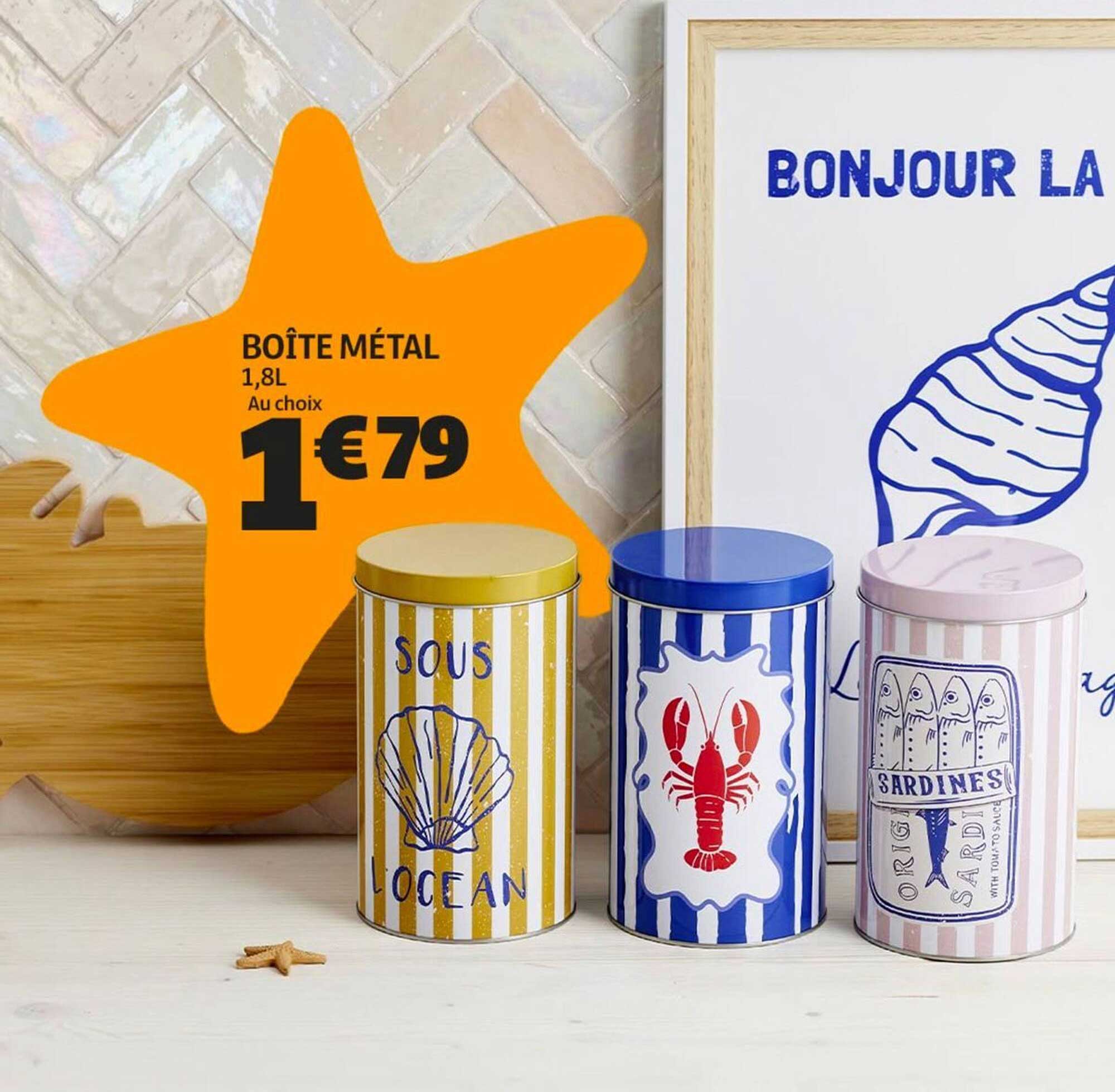 BOÎTE MÉTAL