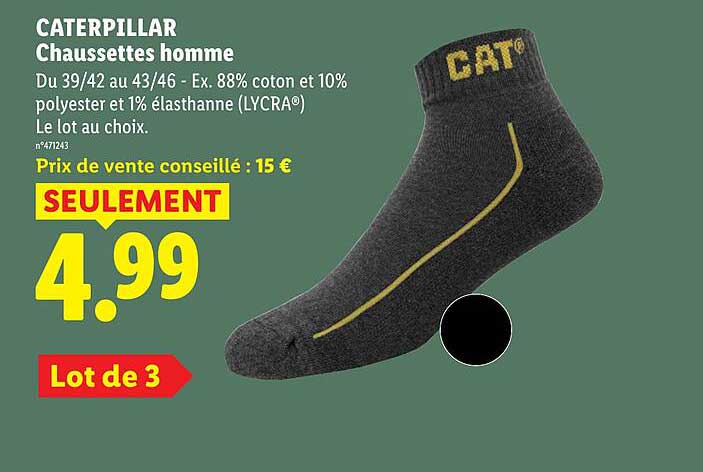 CATERPILLAR Chaussettes homme