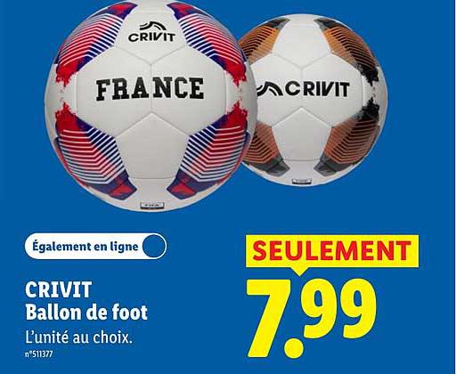 CRIVIT Ballon de foot