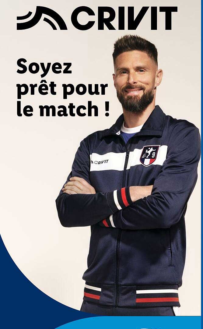 CRIVIT Soyez prêt pour le match !
