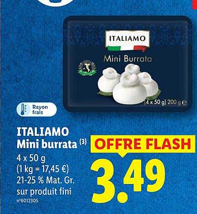 ITALIAMO Mini burrata