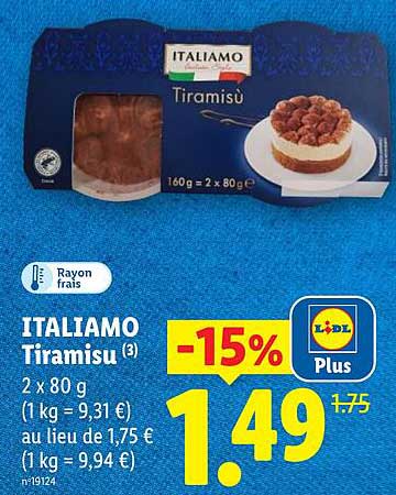 ITALIAMO Tiramisu