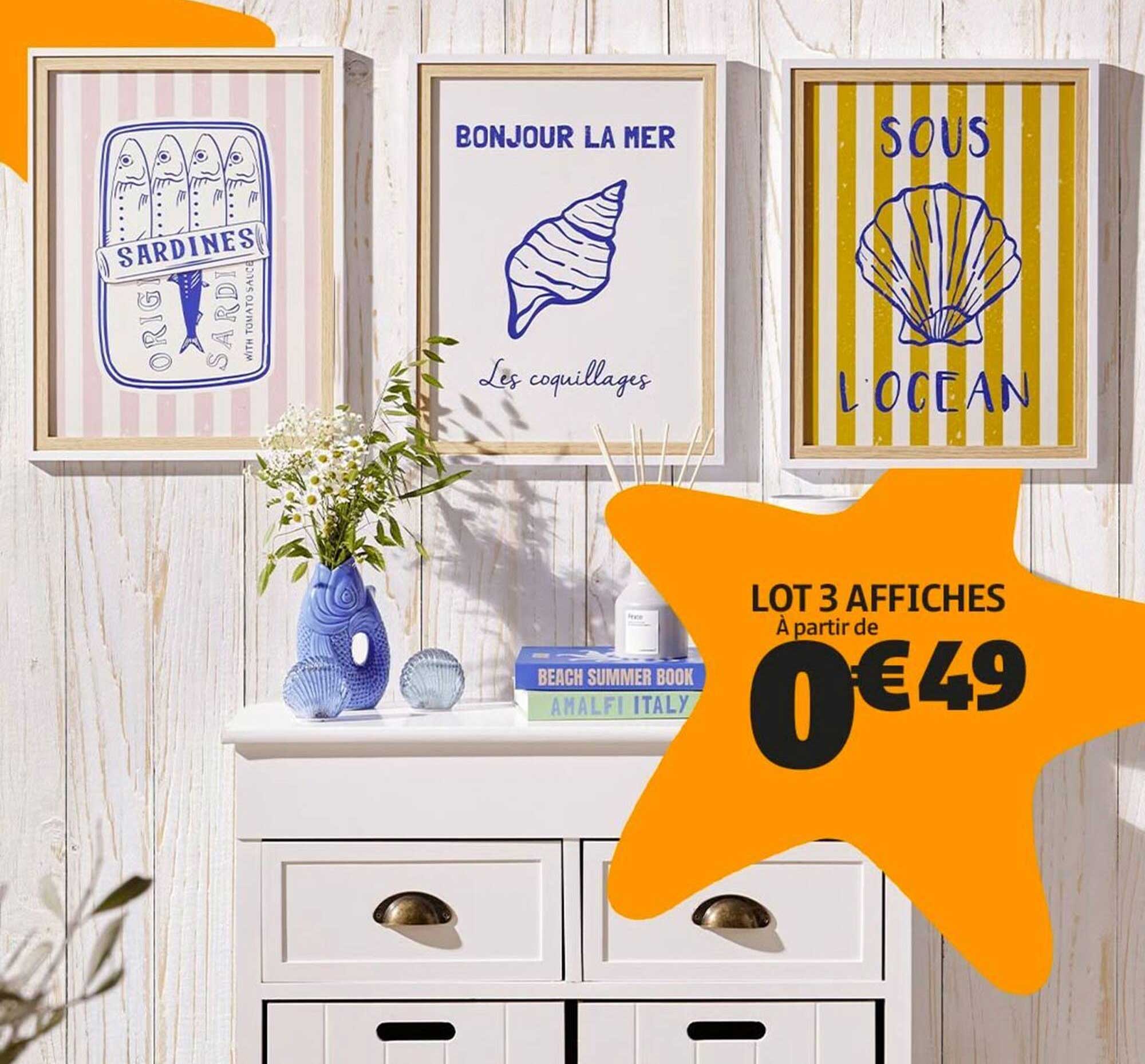 LOT 3 AFFICHES