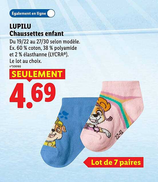 LUPILU Chaussettes enfant