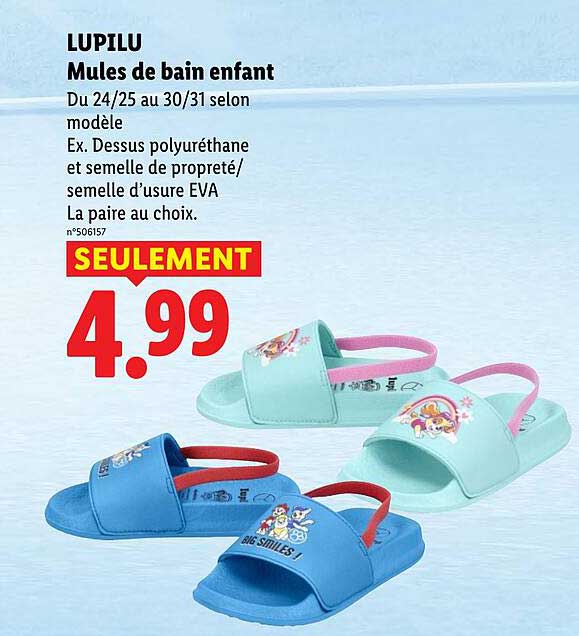 LUPILU Mules de bain enfant