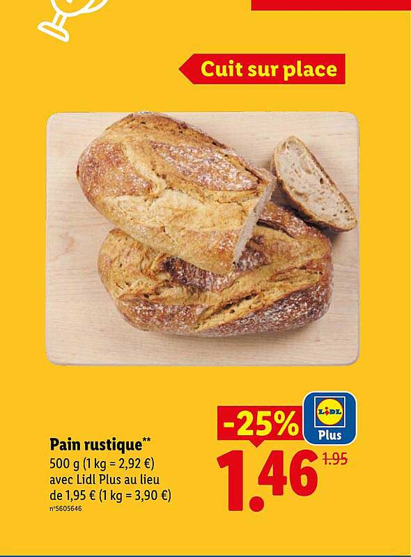 Pain rustique