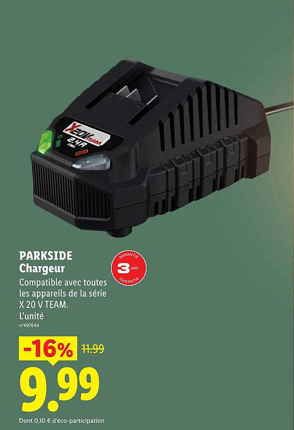 PARKSIDE Chargeur