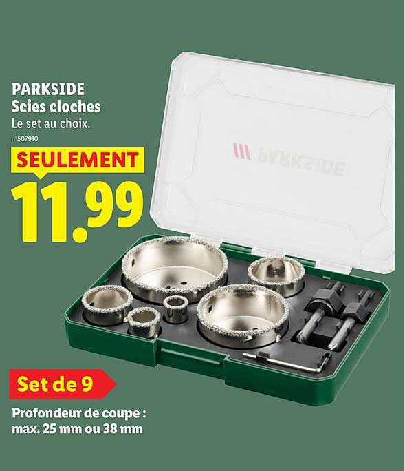 PARKSIDE Scies cloches