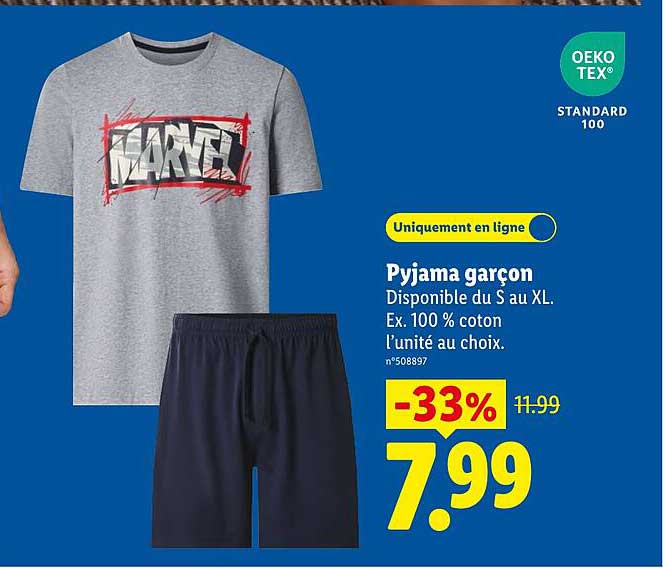 Pyjama garçon