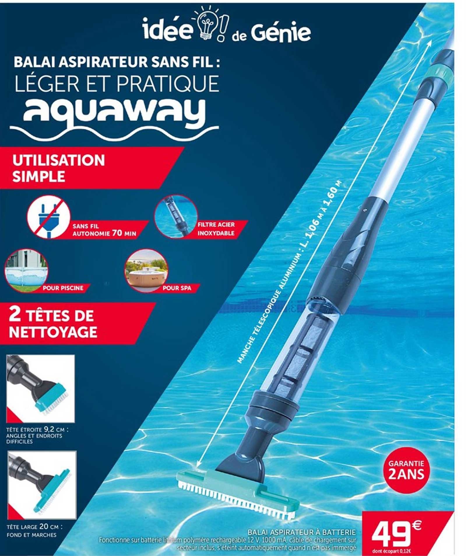 Balai Aspirateur à Batterie