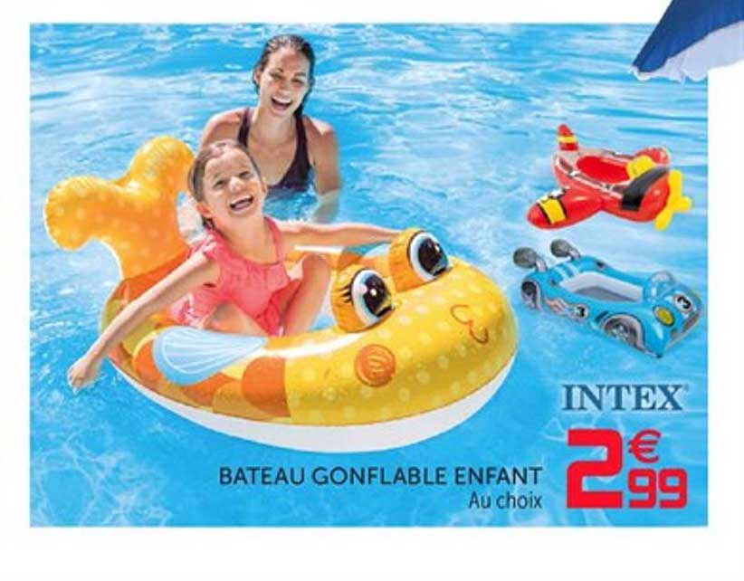 bateau gonflable enfant intex