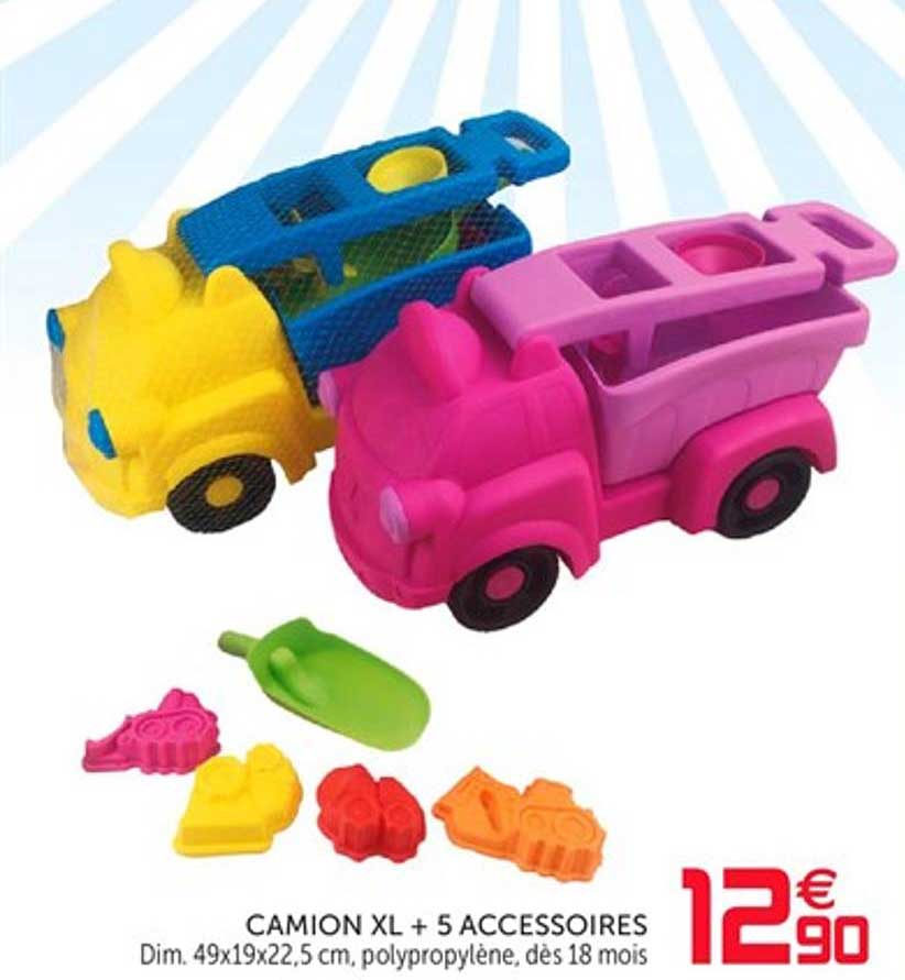Camion Xl + 5 Accessoires