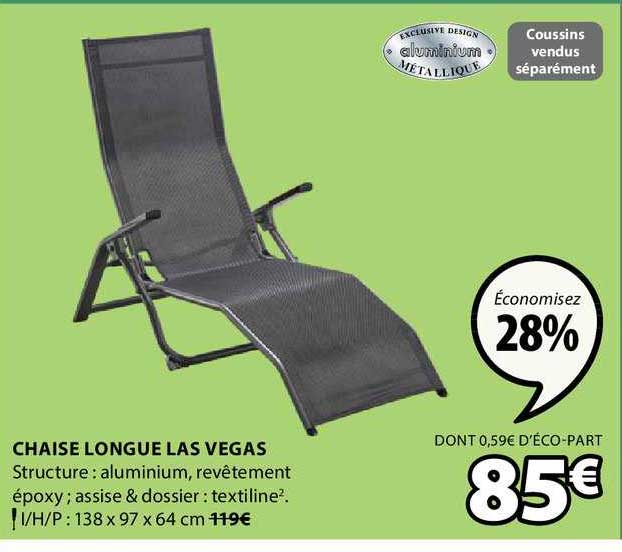 chaise longue las vegas