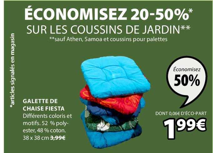 Galette De Chaise Fiesta