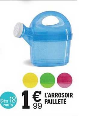 L'arrosoir Pailleté