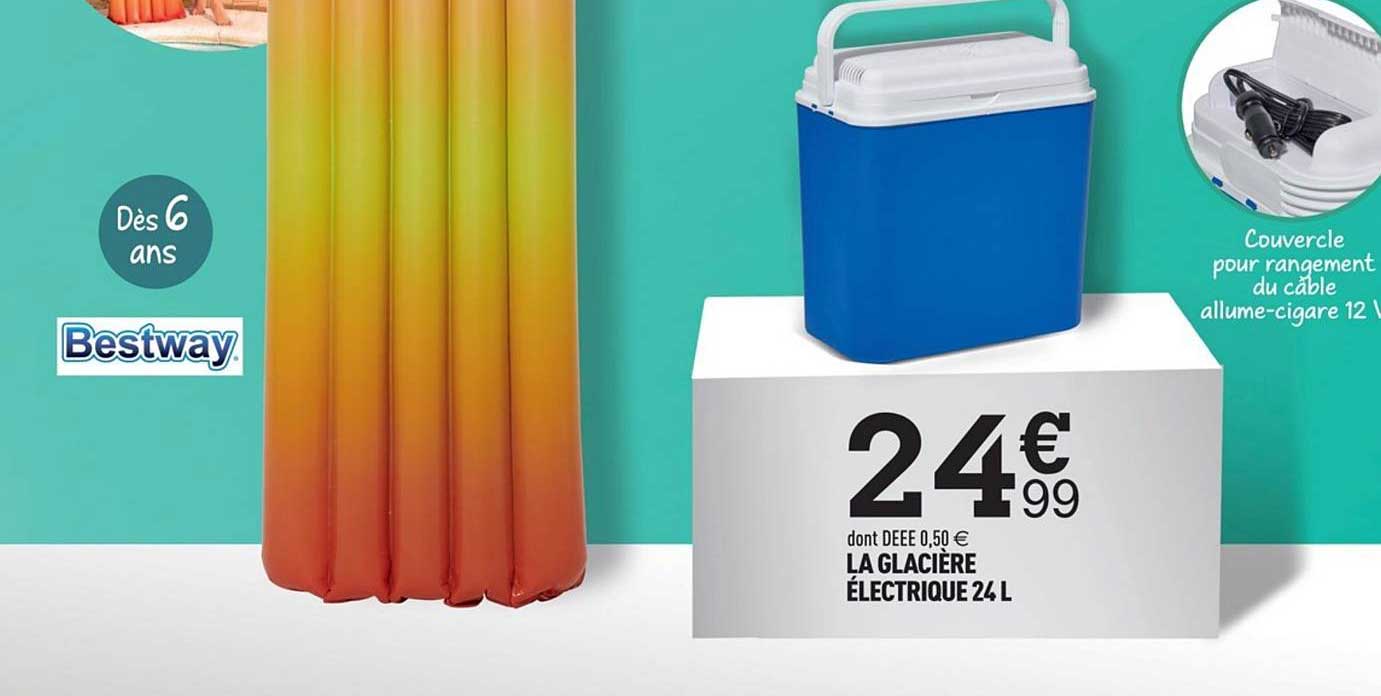 La Glacière électrique 24 L Bestway