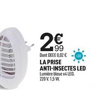 La Prise Anti Insectes Led