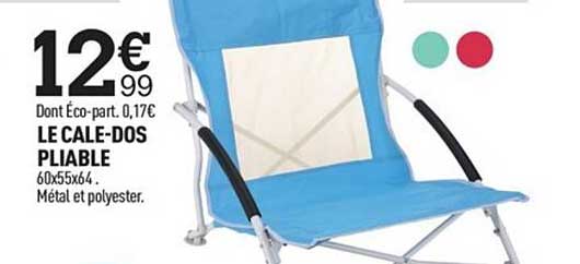 le cale dos pliable