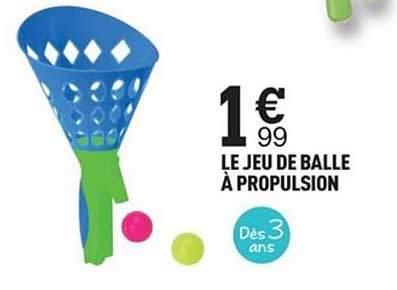 le jeu de balle à propulsion