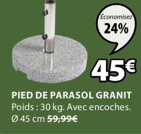 Pied De Parasol Granit