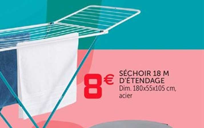 Séchoir 18 M D'étendage