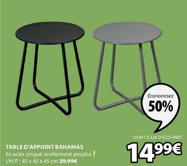 table d'appoint bahamas