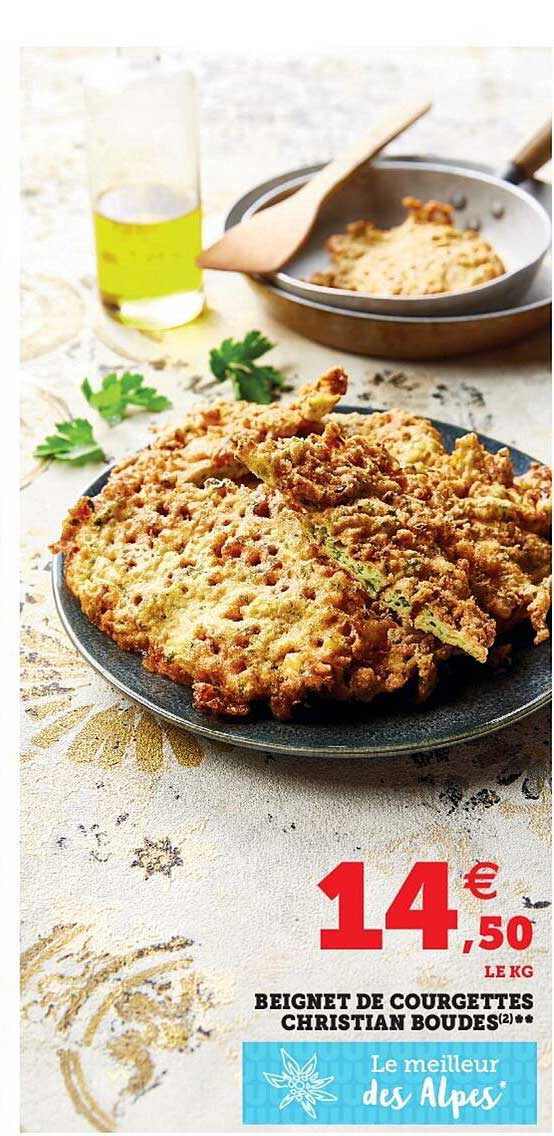 beignet de courgettes christian boudes