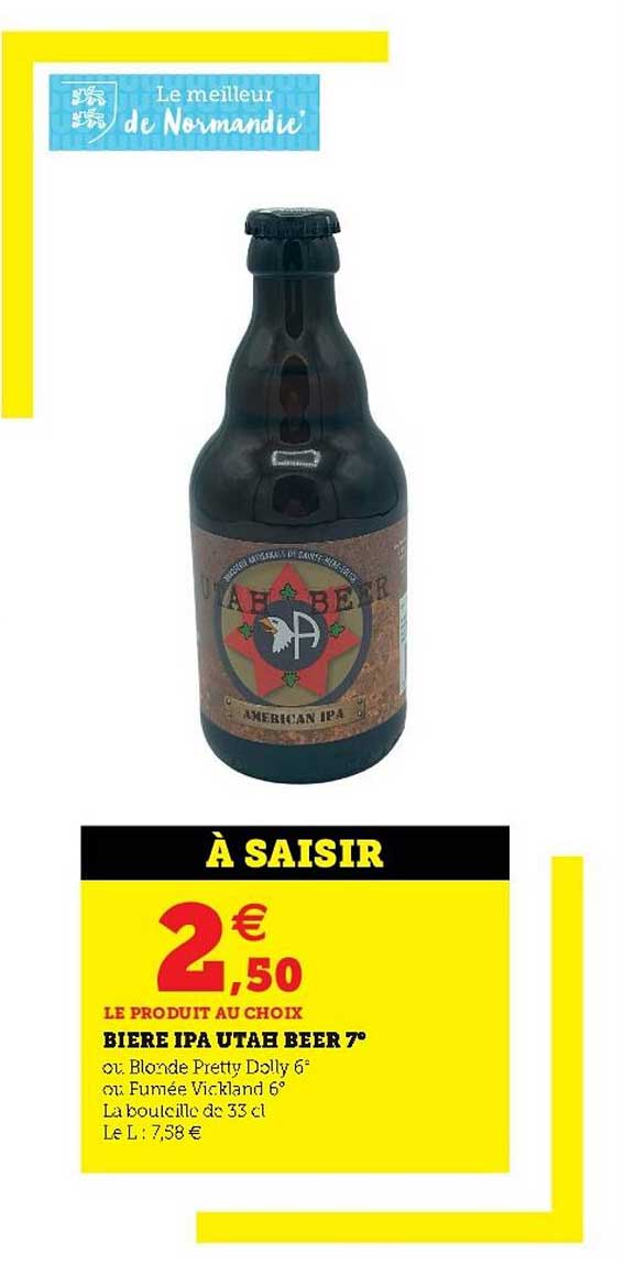 bière ipa utah beer 7°