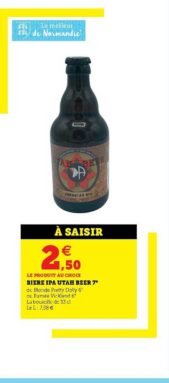 bière ipa utah beer 7°