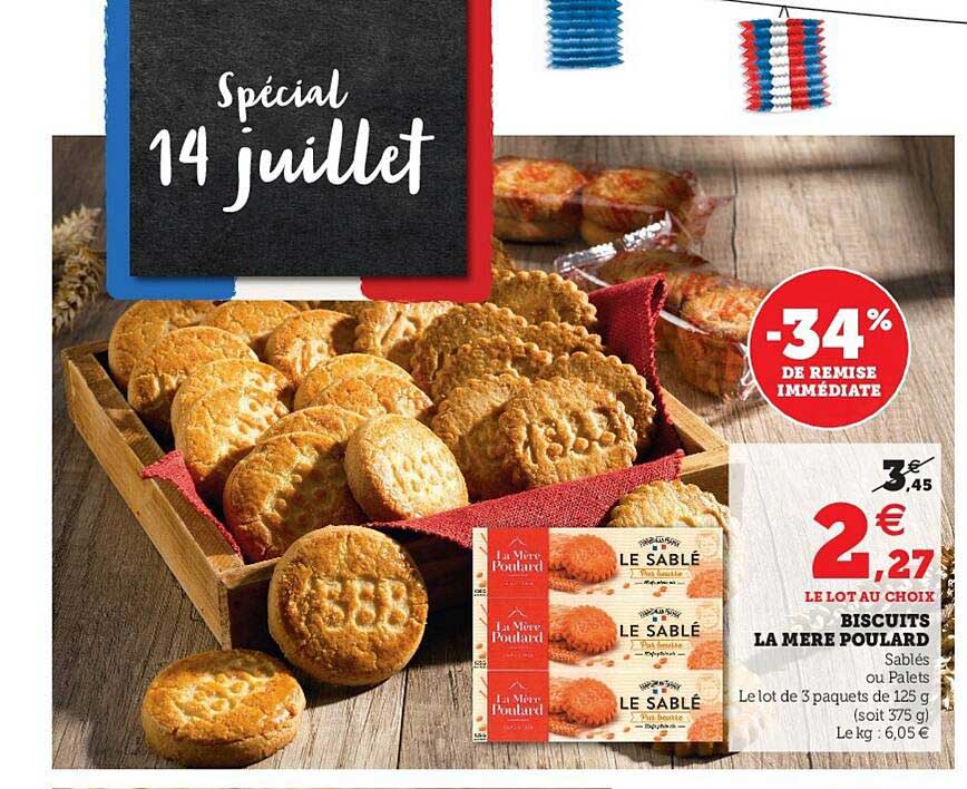 Biscuits La Mère Poulard -34% De Remise Immédiate