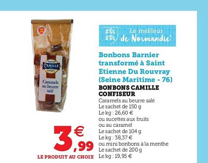 bonbons camille confiseur