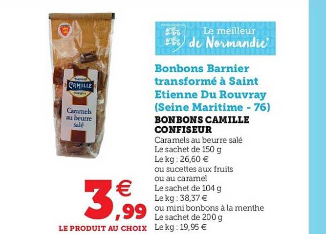 bonbons camille confiseur