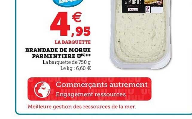 Brandade De Morue Parmentière U