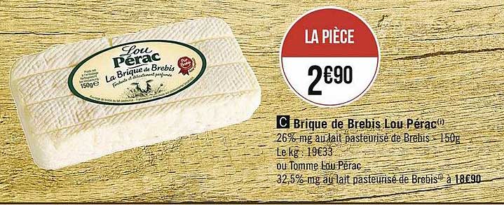 brique de brebis lou pérac