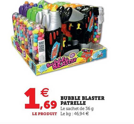 bubble blaster patrelle