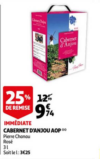 cabernet d'anjou aop pierre chanau