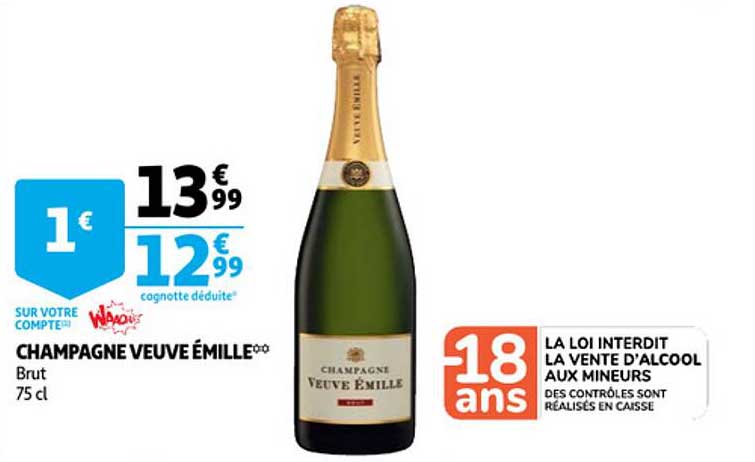 champagne veuve émille