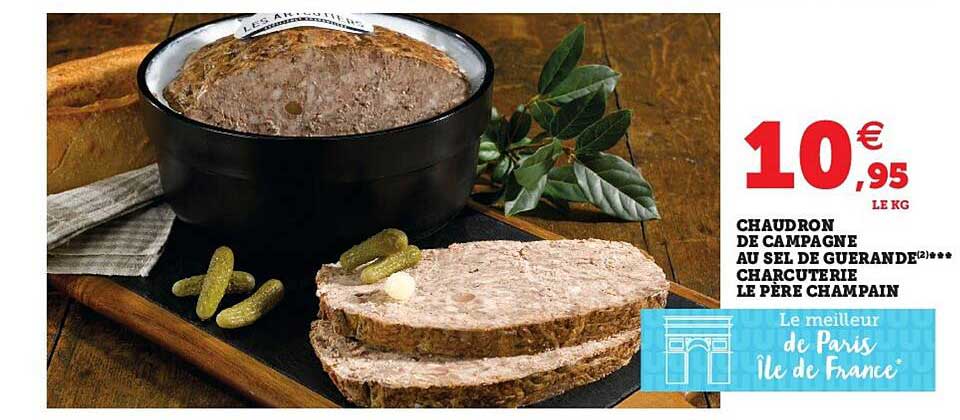 chaudron de campagne au sel de guerande charcuterie le père champain