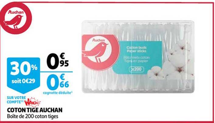 coton tige auchan