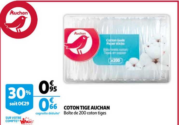 coton tige auchan