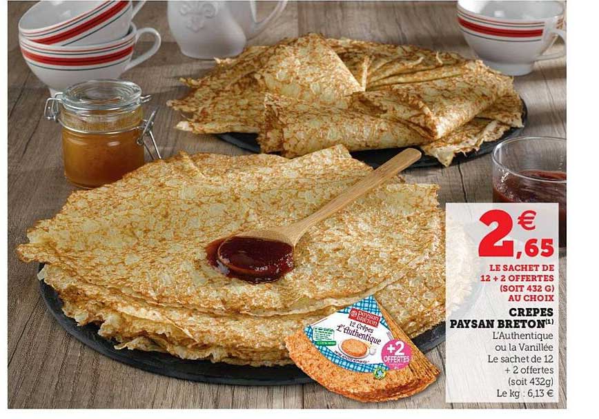 Crêpes Paysan Breton