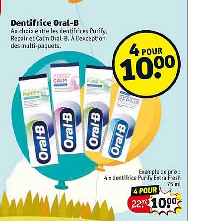 dentifrice oral-b